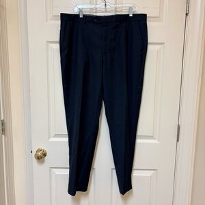 Ballin Elegant Dark Gray Men's Dress Pants Super 120s wool - Like New 38x32